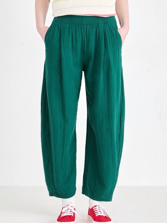 GAP Pants - Gap Cotton Gauze Easy Barrel Pants - 2025
